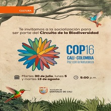 Socializaci&oacute;n del circuito de la Biodiversidad COP16