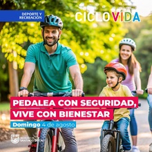 Ciclovida - Pedalea con seguridad, vive con bienestar