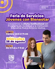 Feria de Servicios J&oacute;venes con Bienestar
