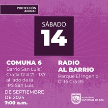 Jornadas de Esterilizaci&oacute;n  14/09/2024