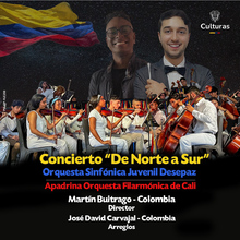 Concierto "De Norte a Sur" Orquesta Juvenil de la Escuela M&uacute;sica Desepaz