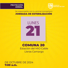 Jornadas de Esterilizaci&oacute;n 21 de octubre de  2024