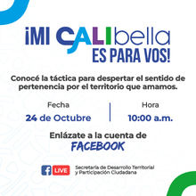 Facebook live Mi cali bella es para voz 24 Octubre