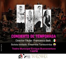 CONCIERTO DE TEMPORADA Orquesta Filarm&oacute;nica de Cali