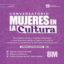 Conversatorio Mujeres en Cultura