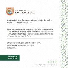 Foro intermedio de Auditoria Visible contrato #715-2024