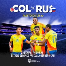 Amistoso Sub20 - Colombia Vs Rusia