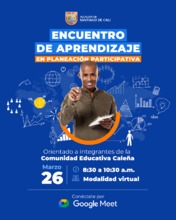 Encuentro de aprendizaje en Planeaci&oacute;n Participativa dirigido a grupos de valor.