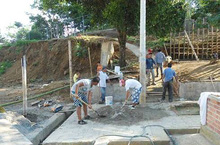 29 Parques o Espacios P&uacute;blicos se recuperaron en las comunas TIO. Parque Urbanizaci&oacute;n La Fortuna Avda 2a oeste con calle 20b oeste.  Durante la obra.