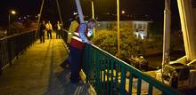 Administraci&oacute;n Municipal instal&oacute; nuevo tramo del puente peatonal de la calle 5&ordf; con carrera 23