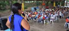 A trav&eacute;s de actividades l&uacute;dicas, culturales, recreativas, y con regalos de Navidad, m&aacute;s de 500 ni&ntilde;os y adolescentes de comunas y corregimientos del municipio participaron del cierre del proyecto &ldquo;Fortalecimiento, reconocimiento y promoci&oacute;n de  los Derecho