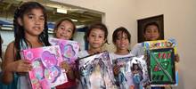 A trav&eacute;s de actividades l&uacute;dicas, culturales, recreativas, y con regalos de Navidad, m&aacute;s de 500 ni&ntilde;os y adolescentes de comunas y corregimientos del municipio participaron del cierre del proyecto &ldquo;Fortalecimiento, reconocimiento y promoci&oacute;n de  los Derecho