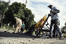 bacheo Calle 25 con cra 15