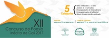 XII Concurso de Poes&iacute;a In&eacute;dita de Cali 2017