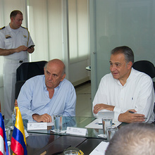 Vicepresidente &Oacute;scar Naranjo en Cali 4