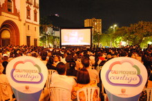 Este s&aacute;bado  la cultura, el arte y el cine se tomaron el Bulevar del R&iacute;o