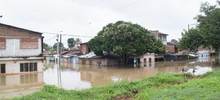 Inundacion r&iacute;o Cauca puerto nuevo Plan Jarillon