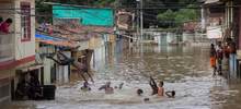 Suministro de agua potable y v&iacute;veres en sectores afectados por alto caudal del r&iacute;o Cauca