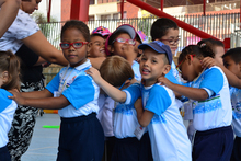 Millones de sonrisas hubo en el festival Calintegra que integr&oacute; a personas con discapacidad