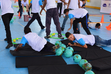 Millones de sonrisas hubo en el festival Calintegra que integr&oacute; a personas con discapacidad