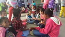 380 Ni&ntilde;os de zonas vulnerables de Cali disfrutaron de una ma&ntilde;ana de cine