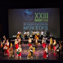 Despliegue de alegr&iacute;a y color con las danzas del Mercedes Monta&ntilde;o