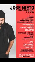 Jos&eacute; Nieto seducir&aacute; a los cale&ntilde;os con su voz en el concierto Suram&eacute;rica Tour 2017.