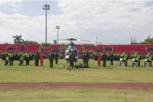 Por la seguridad de todos, el Halc&oacute;n ya vuela por los aires de Cali