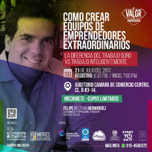 Conferencias gratuitas con expertos para emprendedores de la ciudad &nbsp;