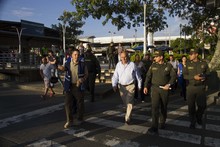 Alcalde Maurice Armitage lider&oacute; plan Atarraya en la comuna 19