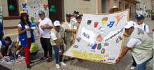 As&iacute; fue la jornada donde la paz y la cultura ciudadana se pintaron de arte y color