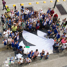 As&iacute; fue la jornada donde la paz y la cultura ciudadana se pintaron de arte y color