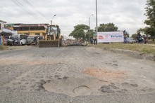 Jornada de &ldquo;Bacheton&rdquo; intervendr&aacute;  28 kil&oacute;metros en la Avenida Sim&oacute;n Bol&iacute;var y calle 16 7