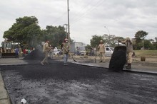Jornada de &ldquo;Bacheton&rdquo; intervendr&aacute;  28 kil&oacute;metros en la Avenida Sim&oacute;n Bol&iacute;var y calle 16 15