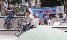 Con deporte se inaugur&oacute; el skate park Ciudad C&oacute;rdoba 5
