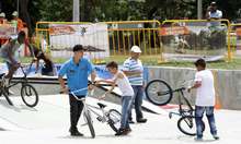 Con deporte se inaugur&oacute; el skate park Ciudad C&oacute;rdoba 9