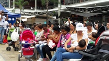 Arranc&oacute; Semana Mundial de la Lactancia Materna en la ciclov&iacute;a 3