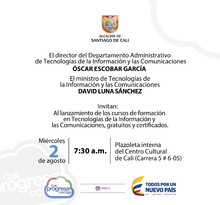 Mintic ofrece cursos gratuitos y certificados para los cale&ntilde;os