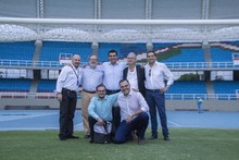 Alcalde de Cochabamba conoci&oacute; la experiencia cale&ntilde;a en la realizaci&oacute;n de eventos deportivos