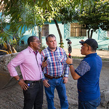 Secretario de Infraestructura recorre v&iacute;as en mantenimiento del barrio Chapinero