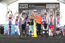 Los cale&ntilde;os del BMX dejaron en alto el nombre de Colombia. 