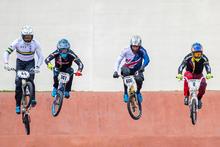 Los cale&ntilde;os del BMX dejaron en alto el nombre de Colombia. 