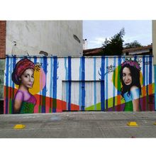 Graffiti art&iacute;stico para los muros de Cali (4)