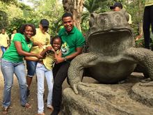 A ni&ntilde;os y j&oacute;venes del X Encuentro de Semilleros de M&uacute;sica del Pac&iacute;fico &lsquo;Petronito&rsquo; se les dio la bienvenida en el Zool&oacute;gico de Cali