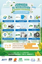 &iexcl;Si lo generas, sep&aacute;ralo! y entr&eacute;galo en la Jornada de recolecci&oacute;n de residuos posconsumo: haz-lo tuyo.  