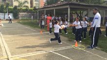M&aacute;s de 2.000 ni&ntilde;os de las escuelas de Cali disfrutan del deporte