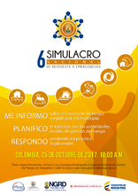 Cali se prepara para participar en el Sexto Simulacro Nacional de Respuesta a Emergencia