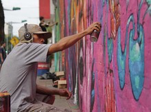 Termin&oacute; Graficalia, el primer festival que llen&oacute; de arte y color la ciudad