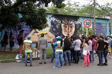 Termin&oacute; Graficalia, el primer festival que llen&oacute; de arte y color la ciudad