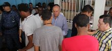 Alcalde Maurice Armitage visit&oacute; centro penitenciario Villahermosa